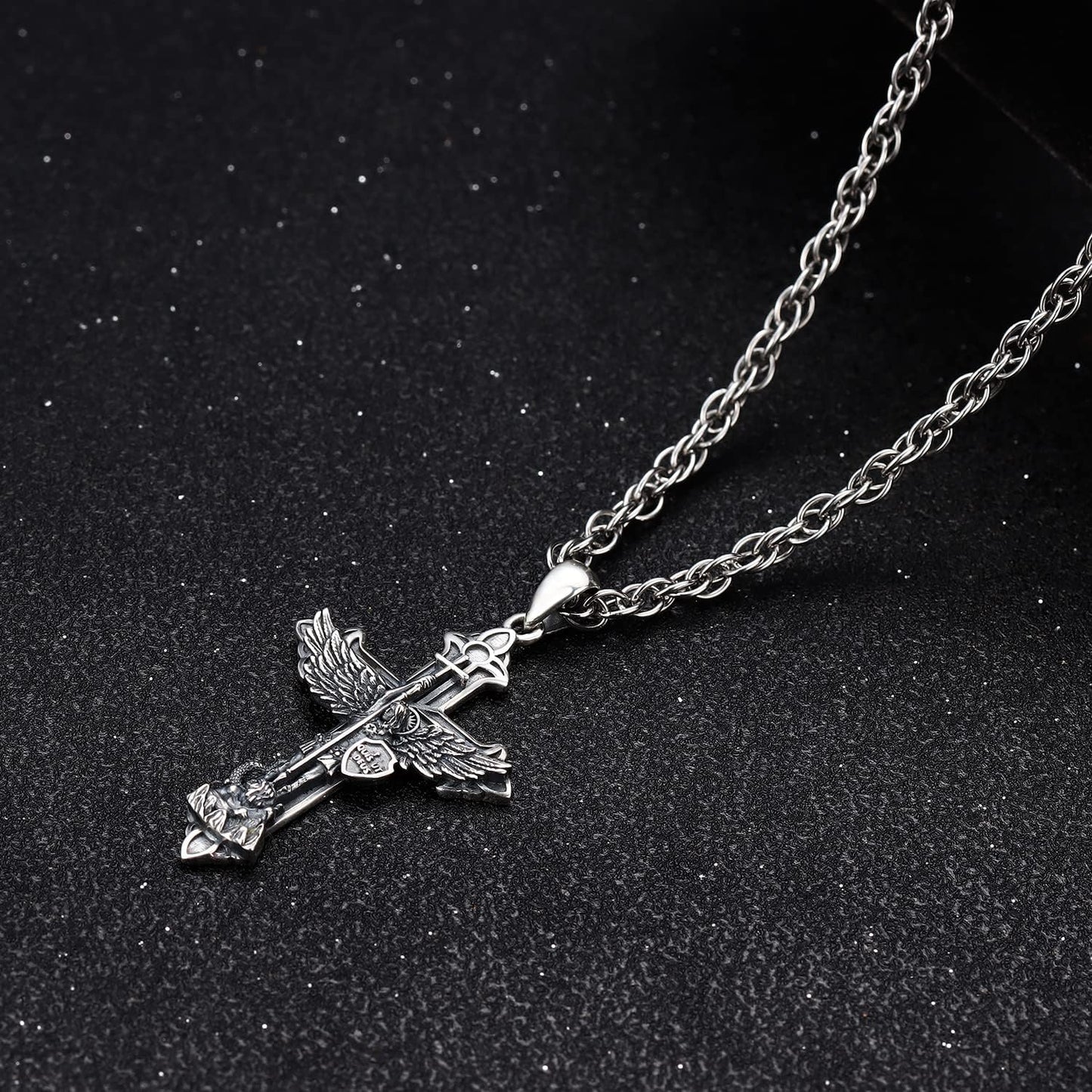 Sterling Silver St Michael Pendants