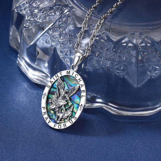 925 Sterling Silver St Michael