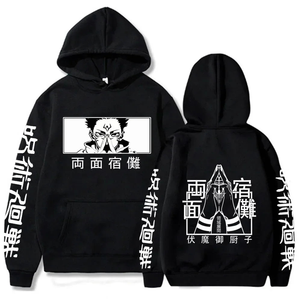 Jujutsu KaisenHoodies Satoru Gojo Loose Sweatshirt Unisex