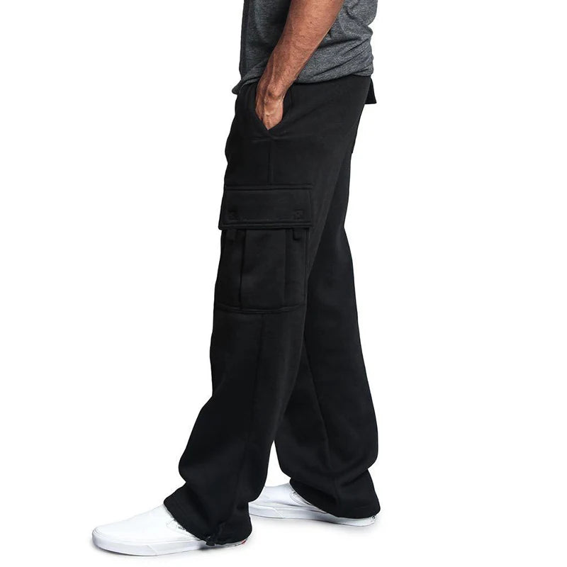 Sweatpants Straight Fit Joggers Streetwear Loose Oversized