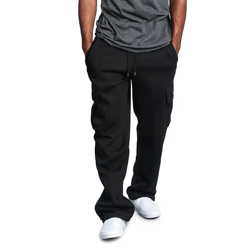 Sweatpants Straight Fit Joggers Streetwear Loose Oversized