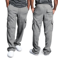 Sweatpants Straight Fit Joggers Streetwear Loose Oversized