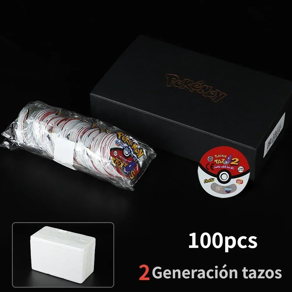 Pokemon Tazos 1/2/3 Generation 160/100/141PCS