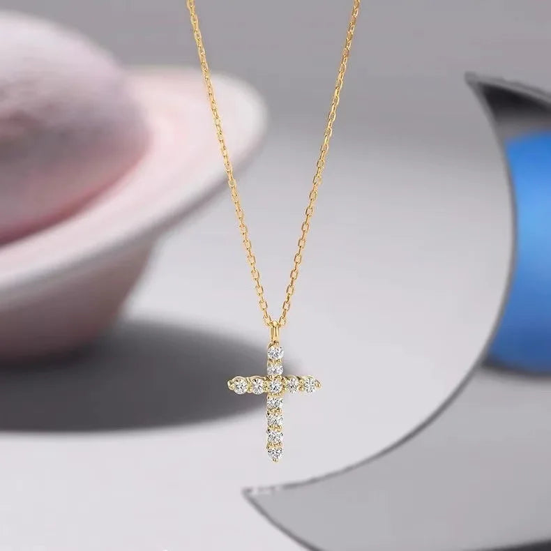 Diamond Cross Pendant