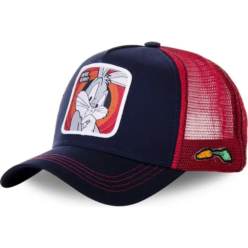 Cartoon Snapback Baseball Cap Trucker Hat