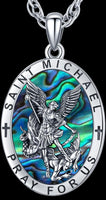 925 Sterling Silver St Michael