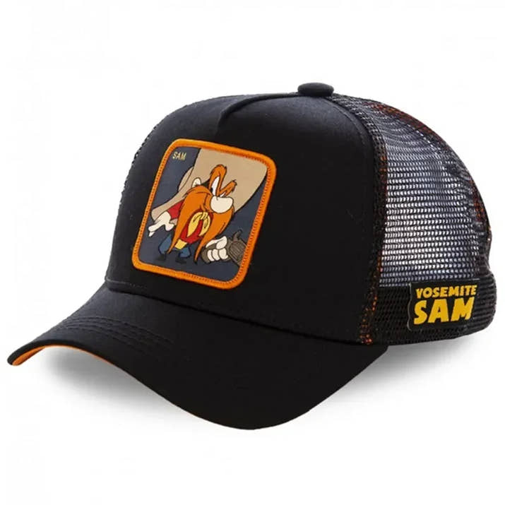 Cartoon Snapback Baseball Cap Trucker Hat