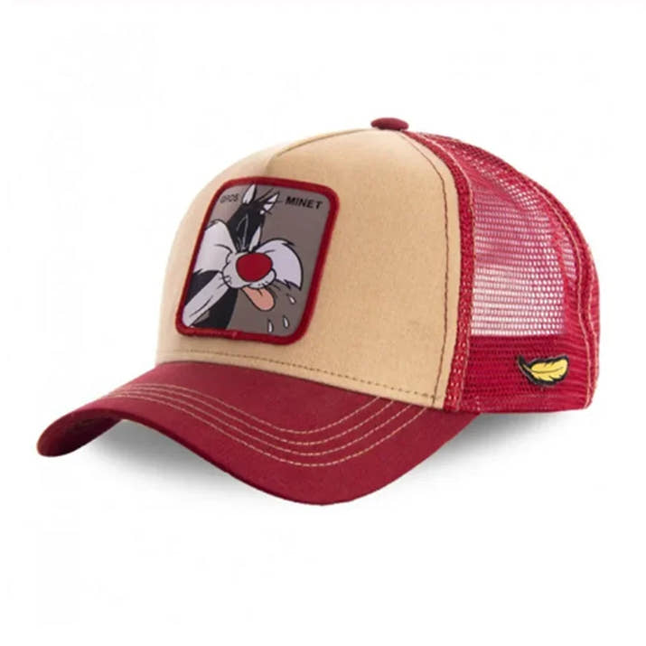 Cartoon Snapback Baseball Cap Trucker Hat