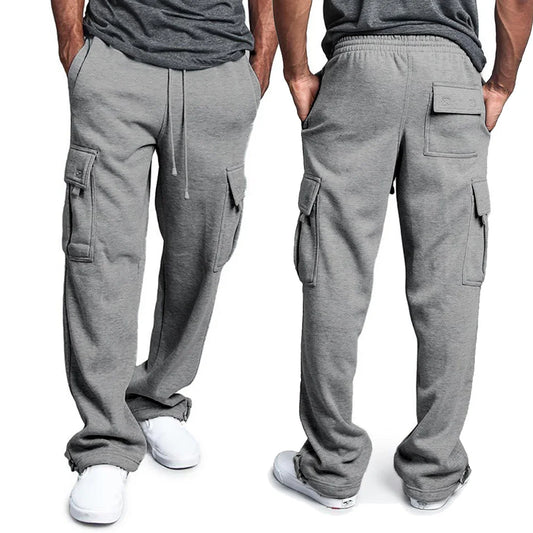 Sweatpants Straight Fit Joggers  Streetwear Loose Oversized