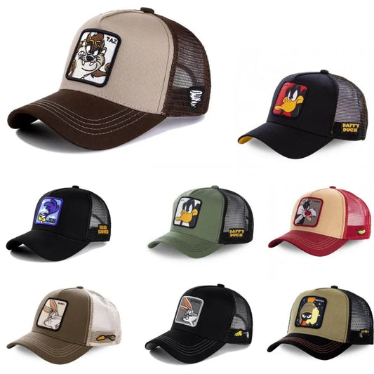 Cartoon Snapback Baseball Cap Trucker Hat
