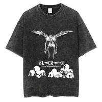 Death Note Anime Graphic Printing T Shirt Oversize Cotton Fashion Streetwear Unisex