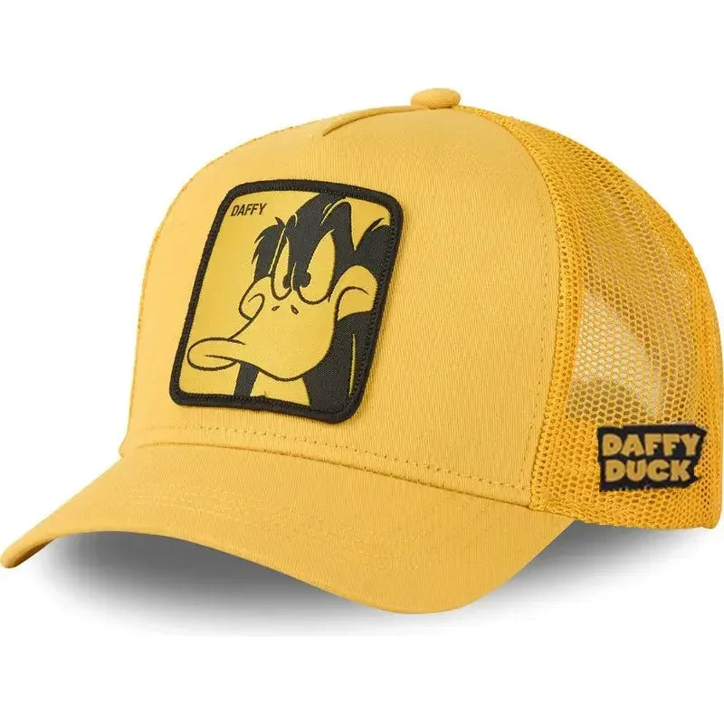 Cartoon Snapback Baseball Cap Trucker Hat