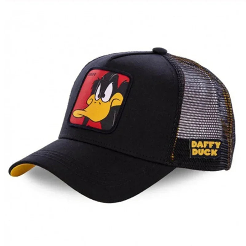 Cartoon Snapback Baseball Cap Trucker Hat