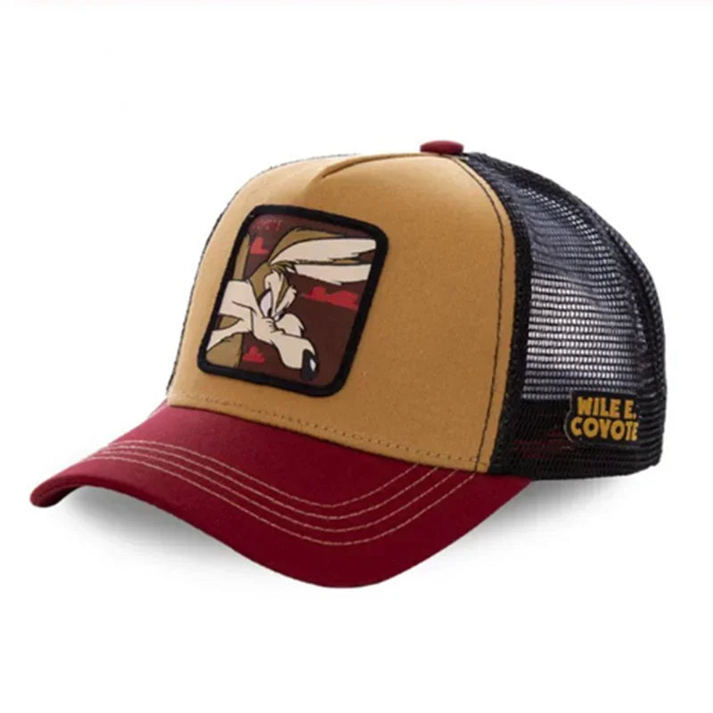 Cartoon Snapback Baseball Cap Trucker Hat