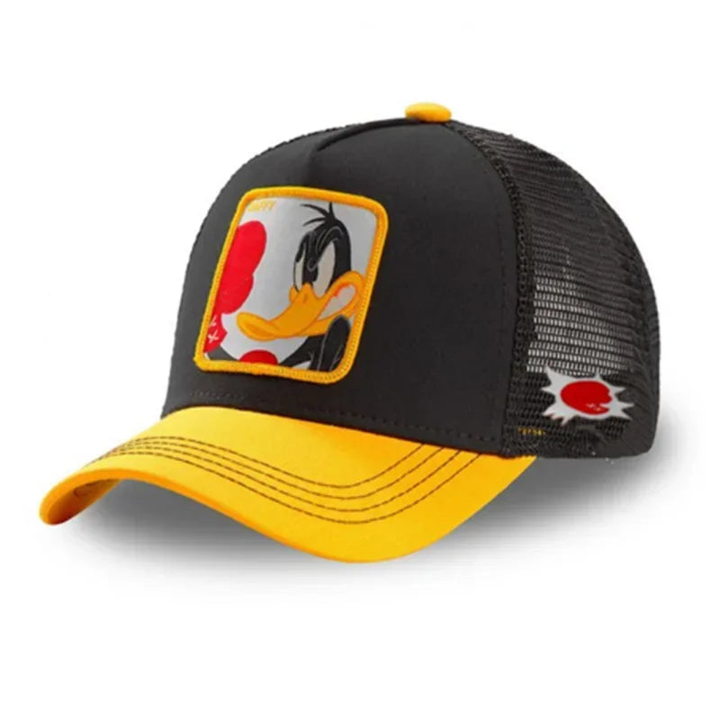 Cartoon Snapback Baseball Cap Trucker Hat