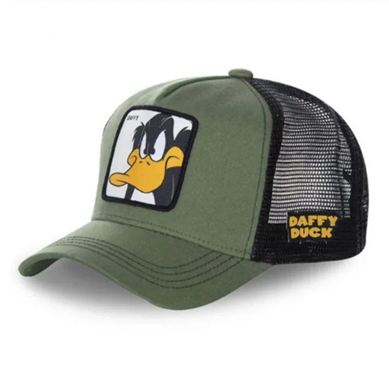 Cartoon Snapback Baseball Cap Trucker Hat