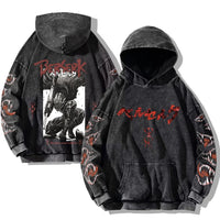 Berserk Printed Cotton Hoodie