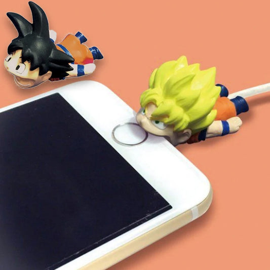 Dragon Ball Goku Cable Protector Anime Cord Wire Protection Anti-breaking Cover for Earphones Cord USB Charging Cable Data Line