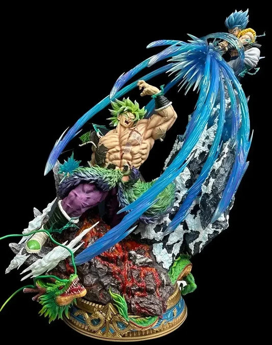 Dragon Ball Broly Gogeta Anime Figure Broly Vs Gogeta