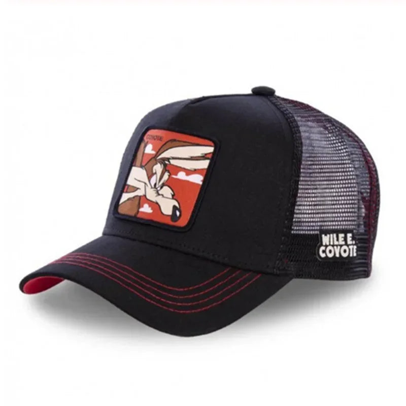 Cartoon Snapback Baseball Cap Trucker Hat