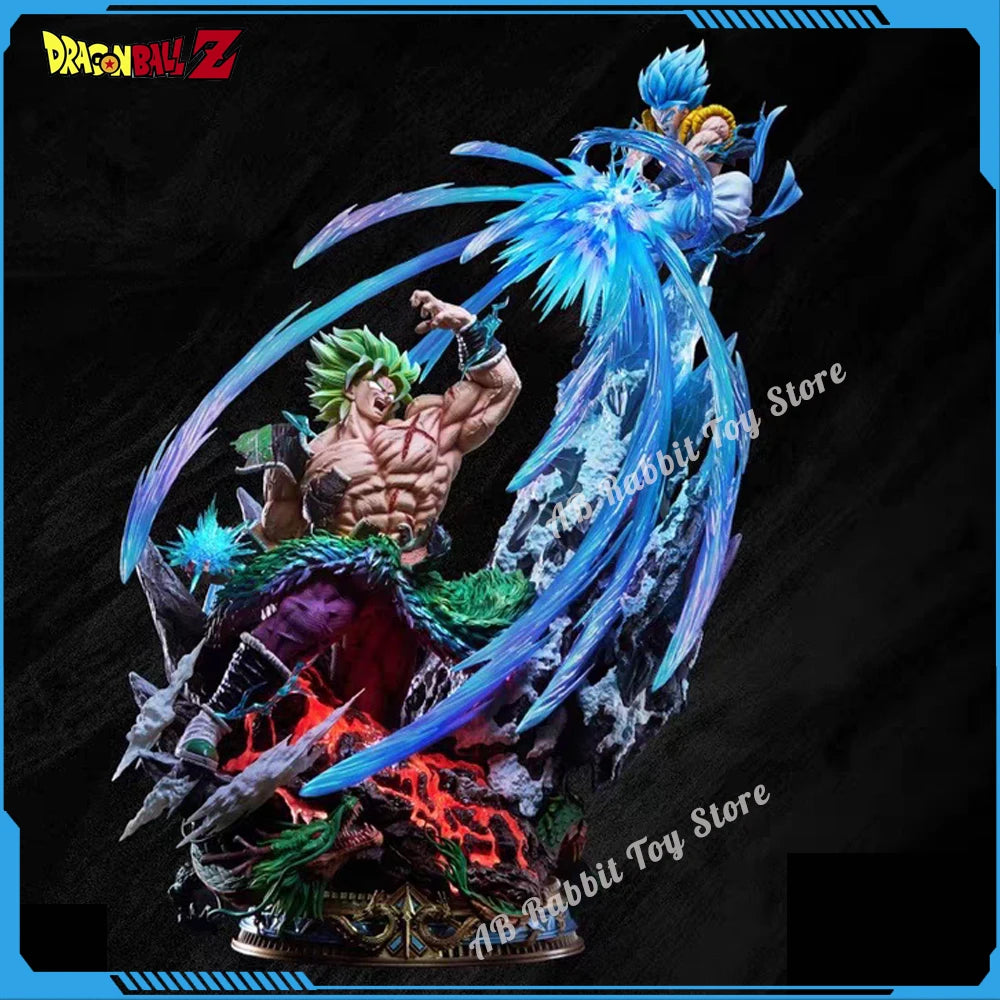 Dragon Ball Broly Gogeta Anime Figure Broly Vs Gogeta