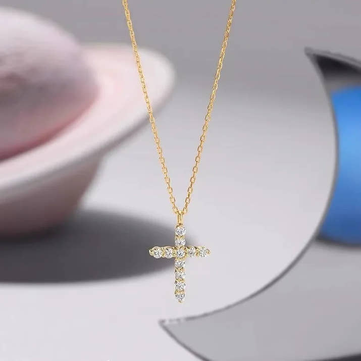 Diamond Cross Pendant