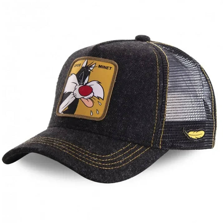 Cartoon Snapback Baseball Cap Trucker Hat