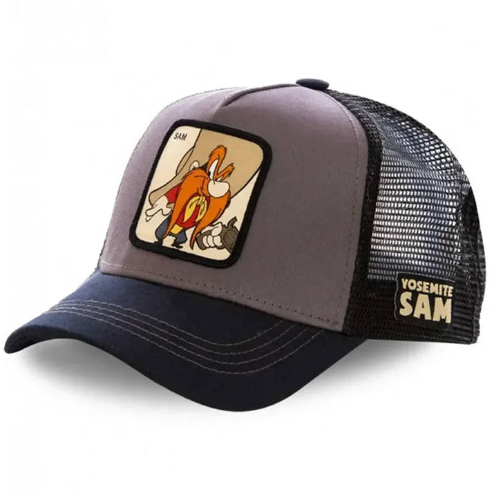 Cartoon Snapback Baseball Cap Trucker Hat