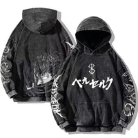 Berserk Printed Cotton Hoodie
