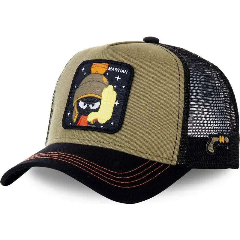 Cartoon Snapback Baseball Cap Trucker Hat