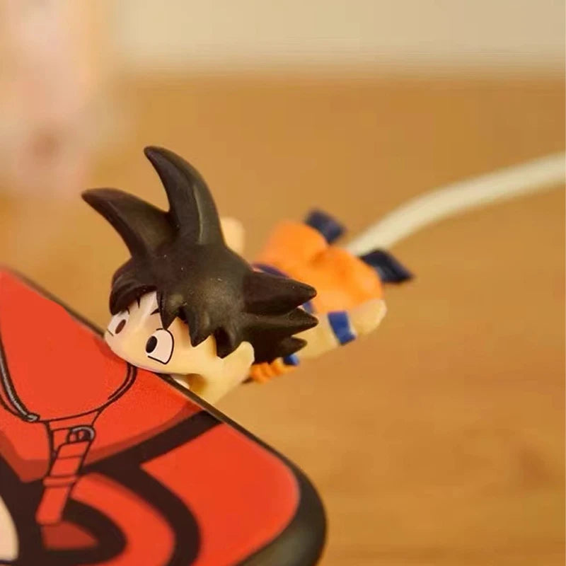 Dragon Ball Goku Cable Protector Anime Cord Wire Protection Anti-breaking Cover for Earphones Cord USB Charging Cable Data Line