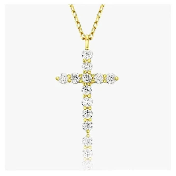Diamond Cross Pendant