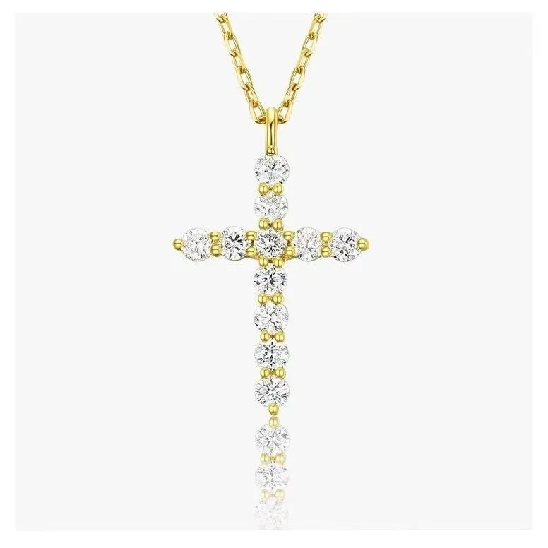 Diamond Cross Pendant