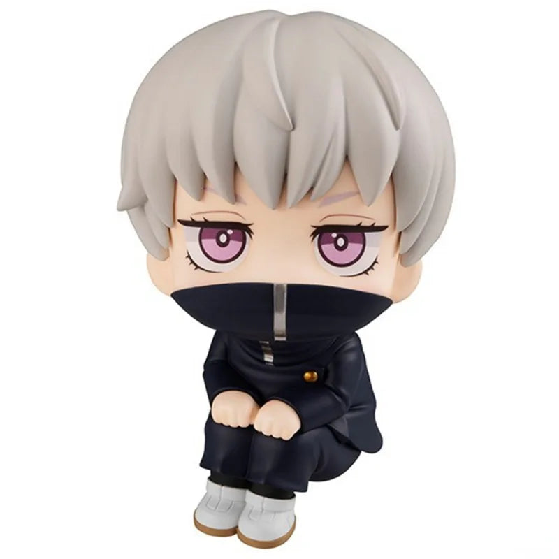 10cm Jujutsu Kaisen Anime Figure Look Up Q Version Satoru Gojo/Geto Suguru Action Figure Fushiguro Toji/Okkotsu Yuta Figurine