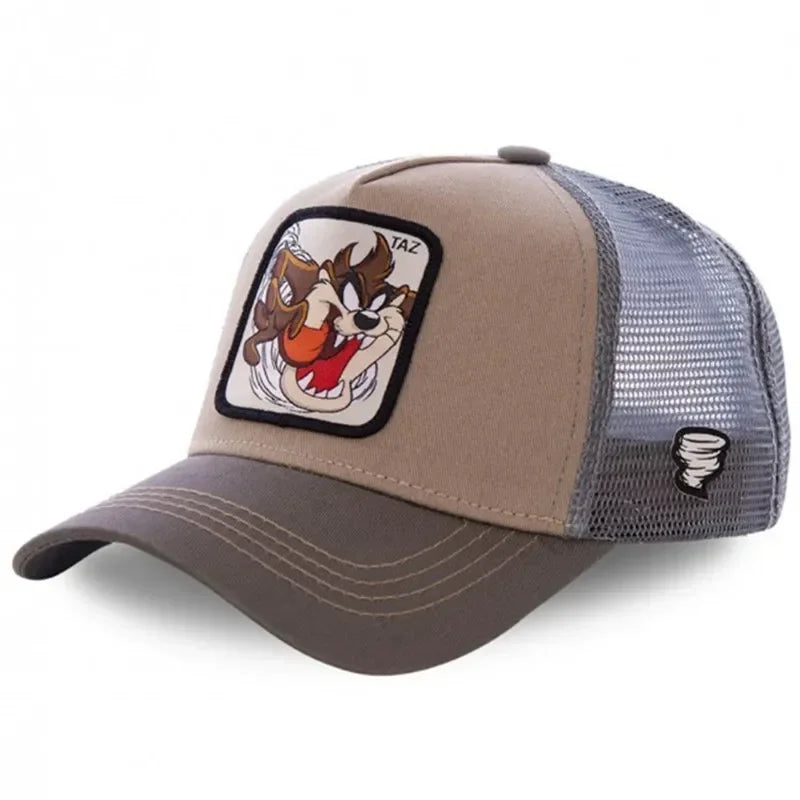 Cartoon Snapback Baseball Cap Trucker Hat