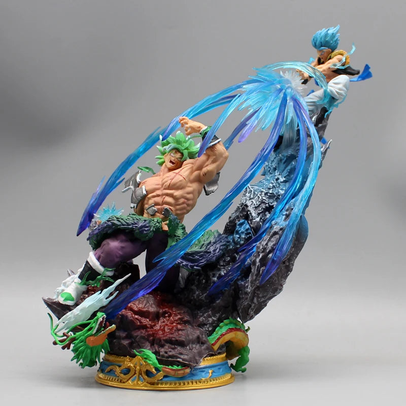 Dragon Ball Broly Gogeta Anime Figure Broly Vs Gogeta